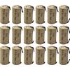 ZZcell 18 batterie ZZcell Sub C con linguette ricaricabili per utensili elettrici 10 C tasso di scarica Nicd 1,2 V 2000 mAh, confezione da 18