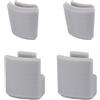 Risveglio Gambe regolabili per treppiedi Potensic ATOM3, carrello di atterraggio da 2 mm, in ABS leggero per accessori di protezione (confezione da 4) (grigio)