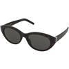 Saint Laurent SL M148 002 | Occhiali da Sole Graduati o Non Graduati | Prova Online | Plastica | Ovali / Ellittici | Marrone, Havana | Adrialenti