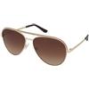 Guess GU00271 32F | Occhiali da Sole Graduati o Non Graduati | Prova Online | Metallo | Pilot | Oro | Adrialenti