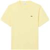 Lacoste Cotone T-Shirt da Uomo Jaune S
