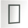 ARHome Specchiera Parete, Smart, 70 x 50, Verde, Specchio Parete Muro, Made in Italy