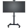 OMB Supporto da parete per TV a schermo piatto OMB Fix Trolley 2,29 m (90") Nero [OM07147]