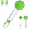 Naapesi Cutter Circular Paper Trimmer Regolabile, Tagliacarte Circolare per Cartoncini con 3 Lame, Taglieria Circolare per Carta per Arte e Artigianato DIY, Taglierina Rotonda da 4-12 Pollici (Verde)