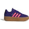 adidas Sneakers Scarpe Ragazze Donna Adidas VL Court Bold J Platform Viola Lifestyle