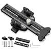 Neoteck Guida Sega Circolare Thin Rip Jig con Scala Graduata, Doppio Cuscinetto Antirimbalzo, Scala 150mm/6 Estensione 20,5cm, Indicatore Calibrabile Taglio 1/32, per Binario T 3/8x3/4