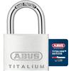 ABUS Candado Titalium 35mm llaves iguales KA6356
