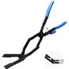 CCLIFE Pinze per fascette stringitubo a doppio giunto, angolato, 430 mm, Stringitubo per Auto Accessorio per Officina