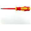ingdaum Cacciavite Torx VDE TX isolato 1000 V - Cacciavite per elettricisti singolo o in set - Conforme VDE/IEC - Per installazioni elettriche (T20*5 * 100)