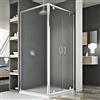 Idralite Box Doccia 70x110 AP. 110 CM H185 stampato C mod. Sintesi Duo 2 Ante