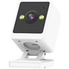 Ajex Telecamera Interna con Visione Notturna, Rilevamento AI di Movimento e Suono, Audio Bidirezionale, Baby Monitor 1080P, Archiviazione Cloud e Micro SD, WiFi 2.4GHz Compatibile