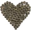 Yasorn Chiodi Antichi Mobili Bronzo Modello di Fiore Per Tappezzeria Decorazione Scatola DIY 100 Pezzi 13x16mm
