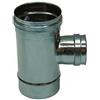 MBM Raccordo T 90 ridotto DN 80 femmina canna fumaria DN 140 tubo acciaio inox 316