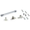 Emuca 1273825 Kit Braccetto Molla a Gas Forza 12Kg Corsa 80Mm per Abbassare a Ribalta Le Ante dei Mobili