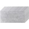 Deccart - Pannelli murali decorativi per pareti 100x50 cm - Pannello decorativo 3d - polistirolo da parete soffitto - 3d wall panel - Decorazione muro - pietre cemento - 4m² (8 pezzo)