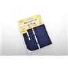 Kleiber - Set di Toppe autoadesive per riparazioni di Abiti in Nylon, 5 Pezzi, Blu Scuro