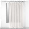 Douceur d'Intérieur douceur d 'intérieur Soffice per interni con anelli, bianco, 140 x 240 cm