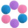 ZOSIGN 6 PCS Palline per Asciugatrice, Asciugatrici Silicone, Palle Asciugatrice, Palle Riutilizzabile, Migliora Le Prestazioni di Lavaggio, Adatto Ad Asciugatrici E Lavatrici (B)