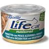 Life Cat Natural Tonnetto Con Pesce Azzurro e Verdure 150g