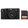 Fujifilm X100VI + SanDisk Extreme Pro SDXC 200MB/s 128 GB nero"