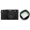 Fujifilm X100VI + paraluce Squarehood X100 Glass (Haze 10%) Nero"