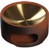SODIAL Bruciatore di Incenso con Base di Candela, Bruciatore di Incenso con Olio E6515