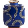 Jonathan Adler - Vaso Eden - Blu - Porcellana - Designer Jonathan Adler