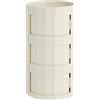 Hay - Portaoggetti Facet - Beige - ABS riciclato - Designer Stefan Scholten