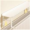 QSTGX Mensola X Termosifone Removibile Mensola Termosifone Senza Foratura Piano di lavoro extra largo per soggiorno, camera da letto, bagno, ufficio, ripostiglio e arredamento(A,22.83 in/58cm)