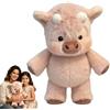 heofonm Peluche Che Corre, Running Plushie, Mucca Cinghiale Procione Pecora, Adorabile Animale Peluche 45cm, Cuscino Morbido Anti Stress per Bambini e Adulti (#B)