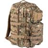 Mil-Tec US Assault zaino, Woodland-arid, 36L,