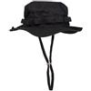 Mil-Tec Cappello tipo US GI rip-stop, nero,