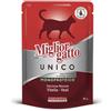 Morando Miglior Gatto Unico Monoproteico Mousse Vitello - bustina 85gr, Singola unità
