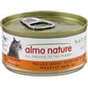 ALMO NATURE GATTO UMIDO HFC 70 G NATURAL POLLO E TONNO