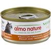 ALMO NATURE GATTO UMIDO HFC 70 G NATURAL POLLO E FORMAGGIO
