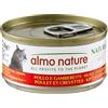 ALMO NATURE GATTO UMIDO HFC 70 G NATURAL POLLO E GAMBERETTI