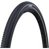 Schwalbe G-One Comp Plus - Pneumatico per bicicletta da 28, con protezione antiforatura PunctureGuard, strisce riflettenti e composte, colore: verde