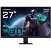 GIGABYTE - GS27U 27' Monitor da gioco UHD - 3840 x 2160, 160Hz, 1ms, 350 cd /m², Display HDR400, HDMI 2.1, DisplayPort 1.4 - SPEDIZIONE GRATUITA