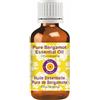 Deve Herbes puro olio essenziale di bergamotto (citrus bergamia) distillato a vapore di grado terapeutico naturale al 100% 15ml (0.50 oz)
