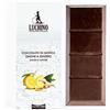 LUCHINO Tavoletta Cioccolato di Modica IGP Limone e Zenzero - Senza Glutine - Senza Lattosio - Luchino