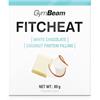 GymBeam Cioccolato Proteico Fitcheat - Spuntino Fit Senza Glutine e OGM, Basso Contenuto di Zuccheri, Alta Qualità, per Muscoli e Ossa, per Diete Ipocaloriche, 80g (Bianco - Cocco)