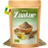DETOX ORGANICA Zaatar 250g - Miscela di Spezie Mediorientali, Sommacco, Sesamo e Timo - Condimento per Hummus, Pane Arabo, Focacce, Insalate e Verdure - 100% Naturale