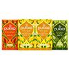 Pukka Selezione di Tisane allo Zenzero x4, Lemon, Ginger & Manuka Honey x2, Lemongrass, Three Ginger, 80 Filtri Totali, Tisane Biologiche Senza Caffeina
