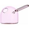 Teiera Rosa in Vetro Borosilicato Pot Ichendorf - Design Paolo Golinelli