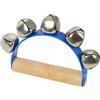 A-Star 5 Bell Jingle Shaking Sleigh Bell Handbell con manico in legno - blu