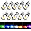 oein Auto LED T10 W5W Canbus Vetro COB 6000k Luce di lettura Porta automatica Lampadina per licenza 194 192 168 DC 12V Bianco Blu Rosso Lampada di posizione laterale