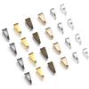 NONE 200 pz Clip per ciondolo Pizzico Bail Chiusura Connettori Collana Ganci per creazione di gioielli Trovare parti Accessori Forniture