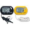 FNIRSI Termometro per acquario impermeabile, termometro elettronico ST-3 con schermo LCD digitale, sensore e sonda.