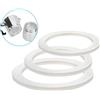 NONE 1/2/3/6/9/12 Tazza Durevole Silicone Moka Guarnizione In Gomma Setaccio Inodore Per Espresso Pentole Cucina Strumenti per le Umani