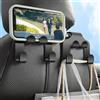 NONE Gancio per sedile posteriore per auto, portaoggetti da appendere, supporto per telefono cellulare, staffa per poggiatesta per sedile posteriore pigro per iPhone Samsung tutti i telefoni